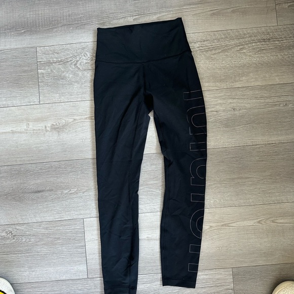 Lululemon Graphic Leggings - Picture 2 of 5